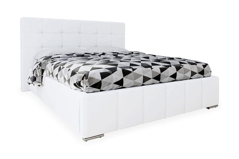 Fannie Ramsäng 216x158x105 cm - Vit - Möbler - Säng - Sängram & sängstomme