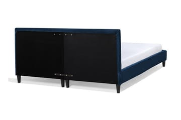Fitou Dubbelsäng 180 200 cm - Blå - Möbler - Säng - Sängram & sängstomme