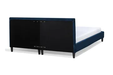 Fitou Dubbelsäng 180 200 cm - Blå - Möbler - Säng - Sängram & sängstomme