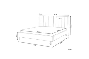 Glenfinnan Sängram 160x200 - Grön - Möbler - Säng - Sängram & sängstomme