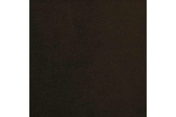 Herstello Komplett Sängpaket 120x200 cm i Tyg med Förvaring och Sänggavel + Bäddmadrass - Mörkbrun - Möbler - Säng - Sängram & sängstomme