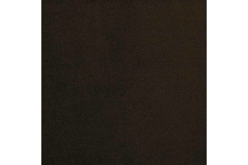 Herstello Komplett Sängpaket med Förvaring 140x200 cm i Tyg med Sänggavel + Bäddmadrass - Mörkbrun - Möbler - Säng - Sängram & sängstomme