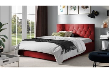 Jugender Sängram 120x200 cm - Röd - Möbler - Säng - Sängram & sängstomme