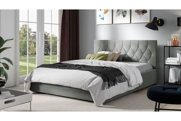 Jugender Sängram 180x200 cm - Grå - Möbler - Säng - Sängram & sängstomme