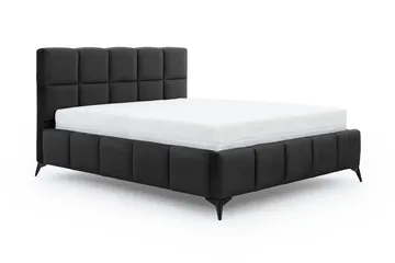 Kamble Sängram med Förvaring 140x200 cm - Mörkgrå - Möbler - Säng - Sängram & sängstomme
