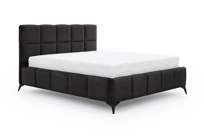 Kamble Sängram med Förvaring 140x200 cm - Mörkgrå - Möbler - Säng - Sängram & sängstomme