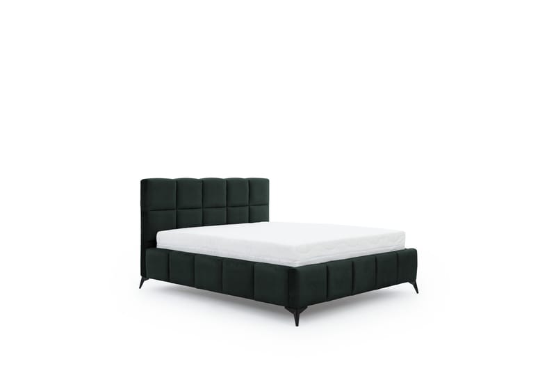 Kamble Sängram med Förvaring 160x200 cm - Grön - Möbler - Säng - Sängram & sängstomme