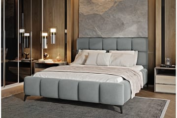 Kamble Sängram med Förvaring 160x200 cm - Mörkgrå - Möbler - Säng - Sängram & sängstomme