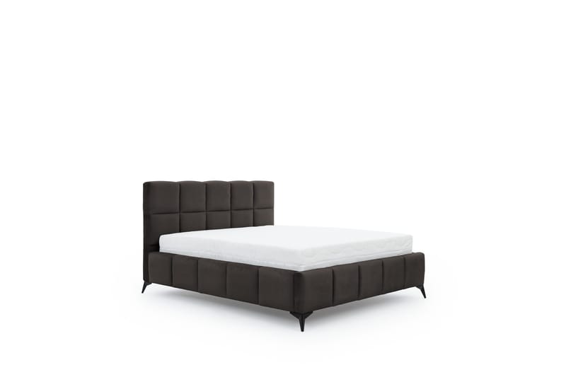 Kamble Sängram med Förvaring 180x200 cm - Brun - Möbler - Säng - Sängram & sängstomme
