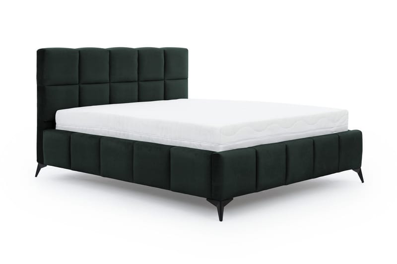 Kamble Sängram med Förvaring 180x200 cm - Grön - Möbler - Säng - Sängram & sängstomme