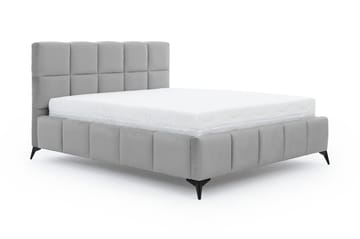 Kamble Sängram med Förvaring 180x200 cm - Ljusgrå - Möbler - Säng - Sängram & sängstomme