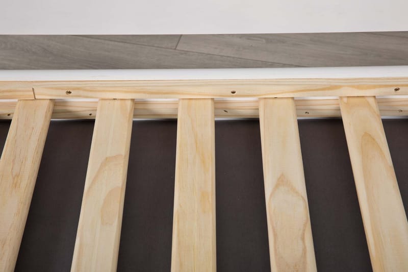 Kaulana Sängram 90x200 cm - Vit - Möbler - Säng - Sängram & sängstomme