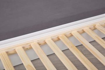 Kaulana Sängram 90x200 cm - Vit - Möbler - Säng - Sängram & sängstomme