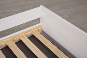 Kaulana Sängram 90x200 cm - Vit - Möbler - Säng - Sängram & sängstomme