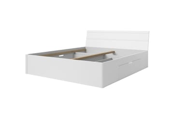 Kontinentalsäng Quintal 180x205 cm - Vit - Möbler - Säng - Sängram & sängstomme