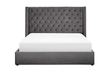 Kymmen Dubbelsäng 180x200 cm - Grå - Möbler - Säng - Sängram & sängstomme