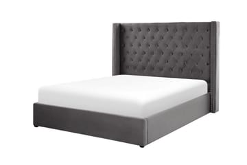 Kymmen Dubbelsäng 180x200 cm - Grå - Möbler - Säng - Sängram & sängstomme