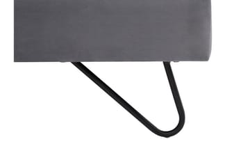 Lannion Sängram 180x200 cm - Grå - Möbler - Säng - Sängram & sängstomme