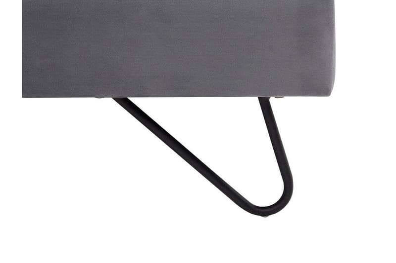 Lannion Sängram 180x200 cm - Grå - Möbler - Säng - Sängram & sängstomme