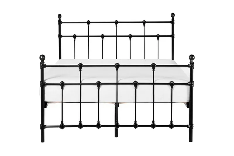 Mayford Sängram 140x200 cm, Svart