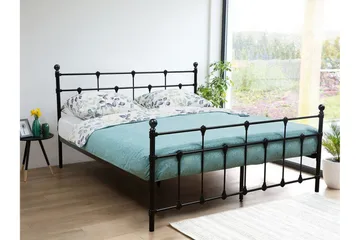 Mayford Sängram 140x200 cm - Svart - Möbler - Säng - Sängram & s ängstomme