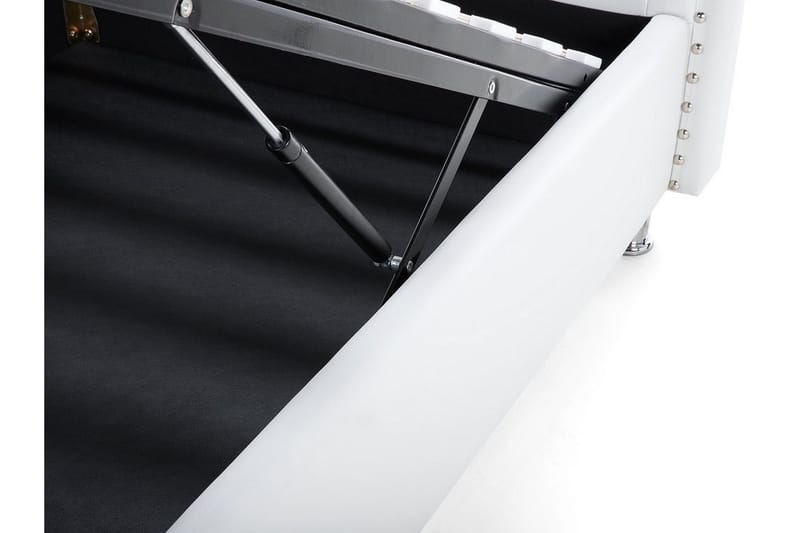 Metz Sängram 90x200 cm - Vit - Möbler - Säng - Sängram & sängstomme