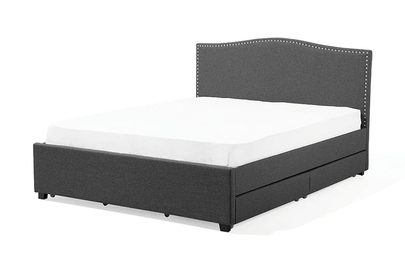 Montpellier Dubbelsäng 160 | 200 cm - Grå - Möbler - Säng - Sängram & sängstomme
