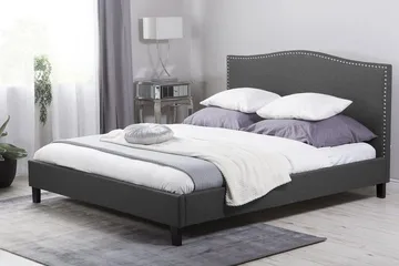 Montpellier Dubbelsäng 180 200 cm  Grå  Grå - Grå - Möbler - Säng - Sängram & sängstomme