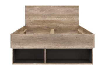 Movico Sängram 120x200 cm - Ek/Brun - Möbler - Säng - Sängram & sängstomme