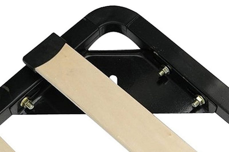 Nantes Dubbelsäng 140200 cm - Grå - Möbler - Säng - Sängram & sängstomme