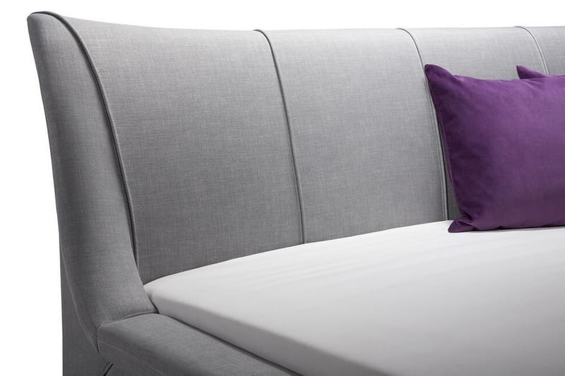 Nantes Dubbelsäng 140200 cm - Grå - Möbler - Säng - Sängram & sängstomme