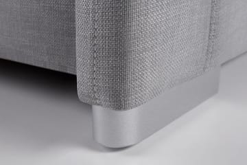 Nantes Dubbelsäng 140200 cm - Grå - Möbler - Säng - Sängram & sängstomme