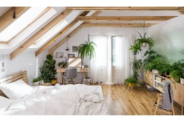 Nature Sängram 140x200 cm Trä/Natur - VOX - Möbler - Säng - Sängram & sängstomme