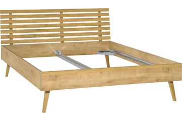 Nature Sängram 140x200 cm Trä/Natur - VOX - Möbler - Säng - Sängram & sängstomme