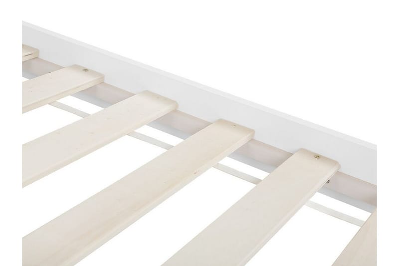 Newbegin Säng Trä 90x200 cm - Vit - Möbler - Säng - Sängram & sängstomme