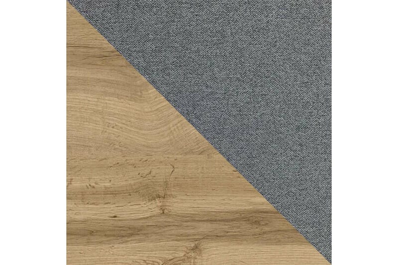 Oberting Sängram 120x200 cm i Tyg med Fasthetsgrad Medium - Mellangrå - Möbler - Säng - Sängram & sängstomme