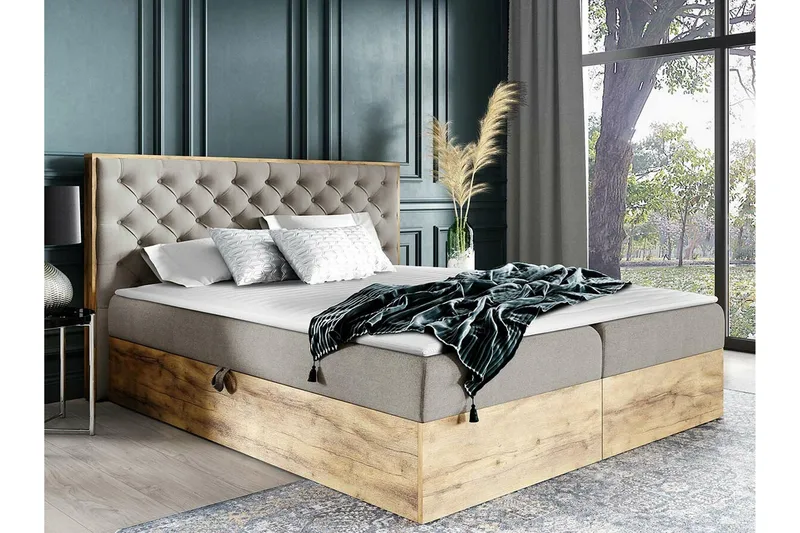 Oberting Sängram 160x200 cm - Möbler - Säng - Sängram & sängstomme