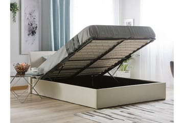 Orbey Sängram 160x200 cm - Beige - Möbler - Säng - Sängram & sängstomme