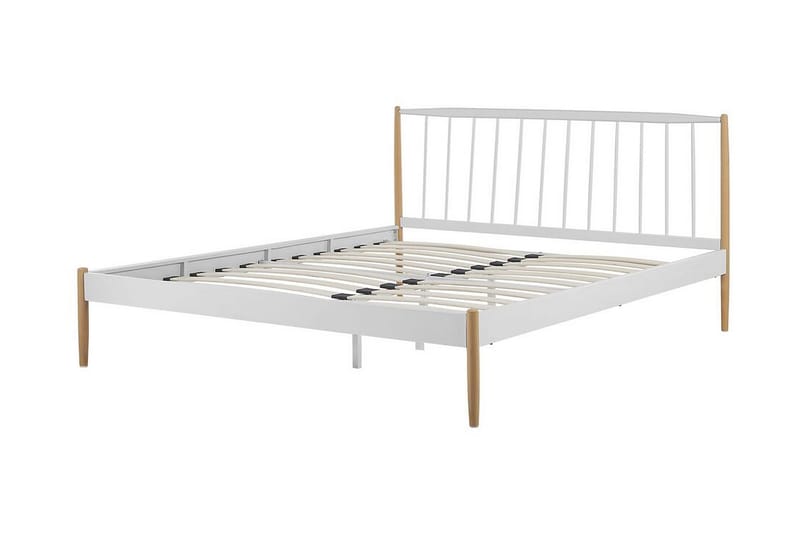 Parlan Sängram 180x200cm - Vit/Brun - Möbler - Säng - Sängram & sängstomme