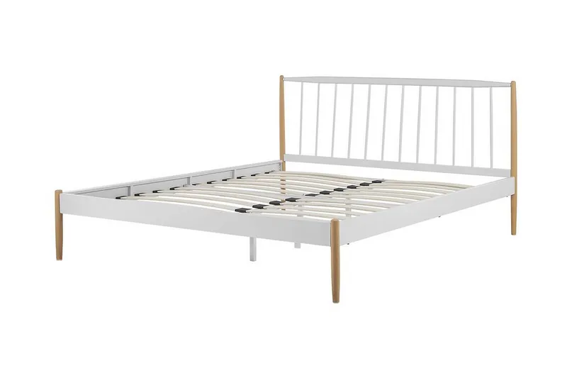 Parlan Sängram 180x200cm - Vit/Brun - Möbler - Säng - Sängram & sängstomme