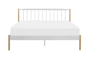 Parlan Sängram 180x200cm - Vit/Brun - Möbler - Säng - Sängram & sängstomme