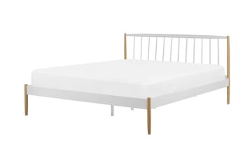 Parlan Sängram 180x200cm - Vit/Brun - Möbler - Säng - Sängram & sängstomme