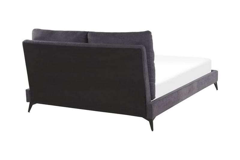 Ramsäng Bellamina 140x200 cm - Sammet/Mörkgrå - Möbler - Säng - Sängram & sängstomme