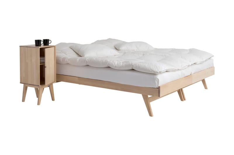 Ramsäng Notte 80 cm Björk - Kiteen Huonekalut - Möbler - Säng - Sängram & sängstomme