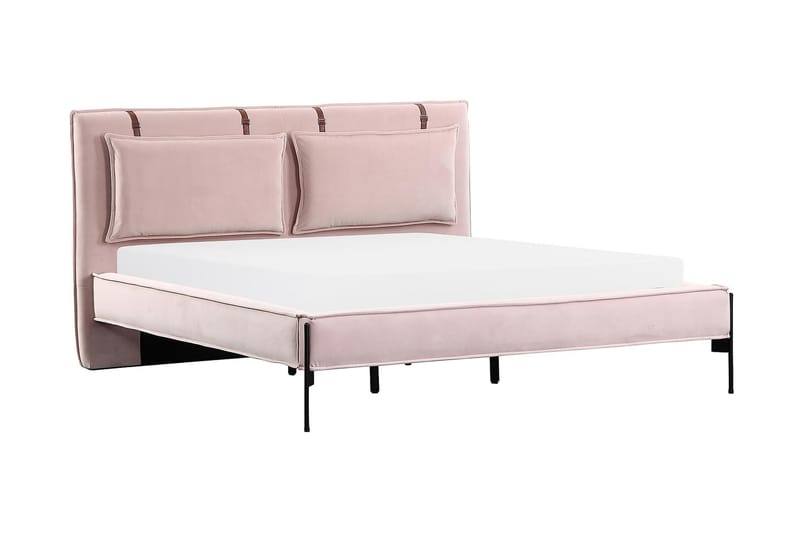 Ramsäng Padama 180x200 cm - Rosa - Möbler - Säng - Sängram & sängstomme