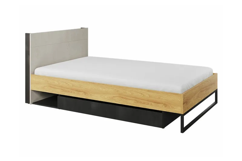 Rathmore Sängram 120x200 cm, Mörkgrå