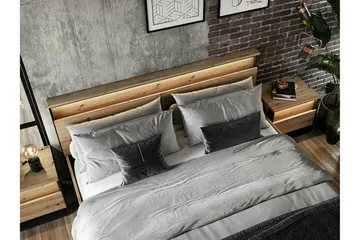 Rathmore Sängram 180x200 cm Black - Möbler - Säng - Sängram & sängstomme