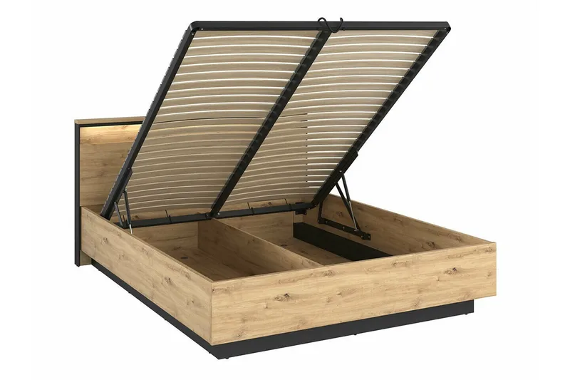 Rathmore Sängram 180x200 cm - Svart - Möbler - Säng - Sängram & sängstomme