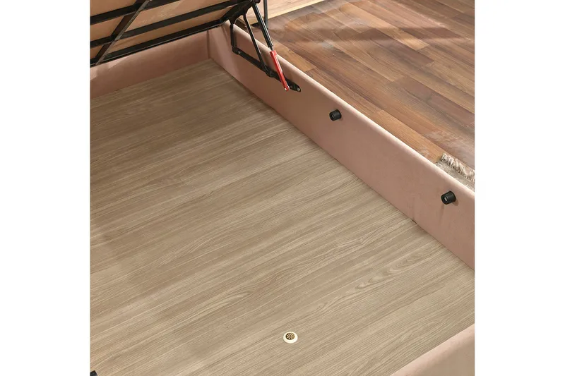 Reghum Sängram med Sänggavel 160x200 cm - Ljusbrun - Möbler - Säng - Sängram & sängstomme