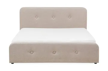 Rennes Dubbelsäng 140|200 cm - Beige - Möbler - Säng - Sängram & sängstomme